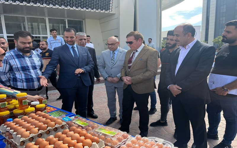 كلية الزراعة تشارك في مهرجان اليوم العالمي للغذاء.