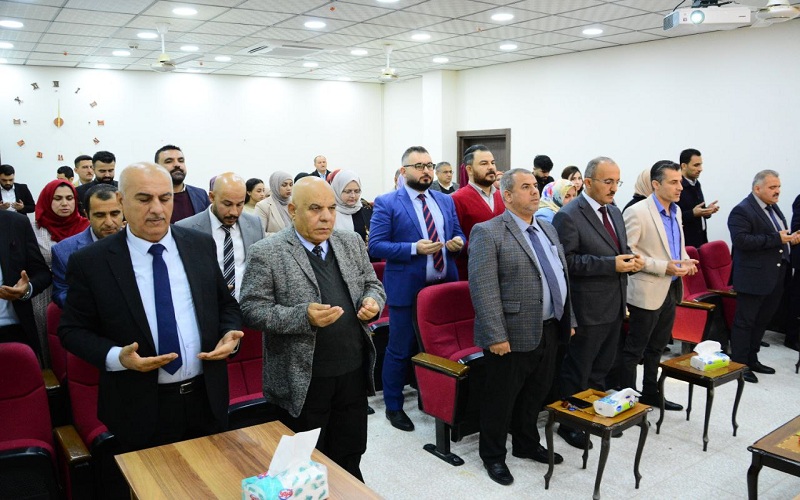بمناسبة يوم التربة العالمي جامعة كركوك تنظم ندوة علمية عن المخلفات الصناعية وتأثيرها على التربة وصحة الإنسان.