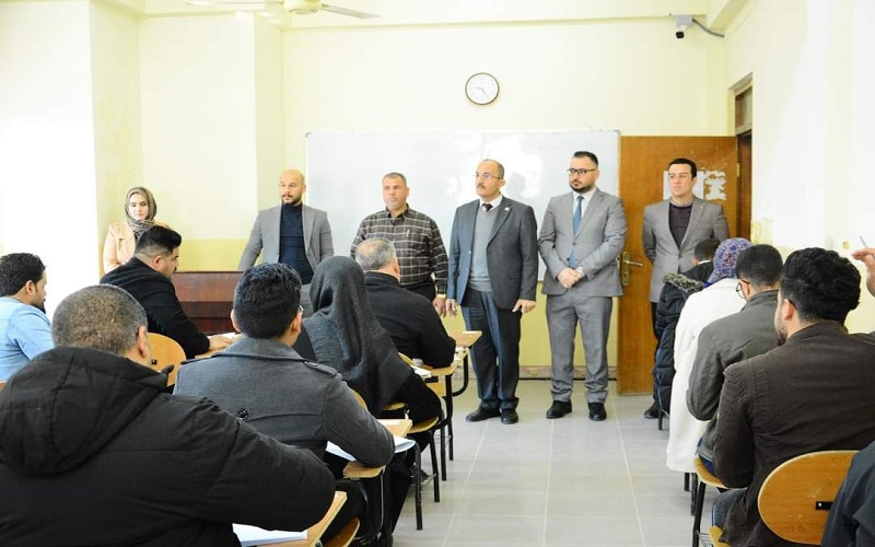 بدء أمتحانات طلبة المرحلة ...
