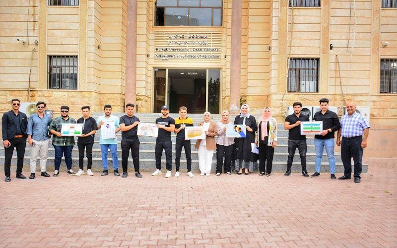 حملة توعوية في جامعة كركوك ...
